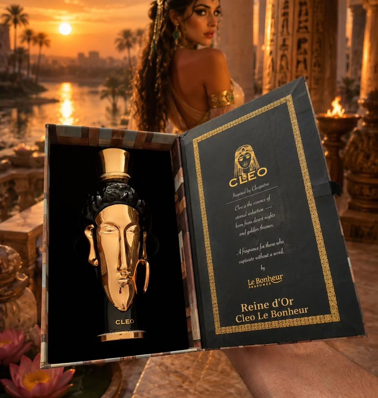 Reine D’Or Cleo Eau de Parfum 100ml – Le Bonheur Perfumes