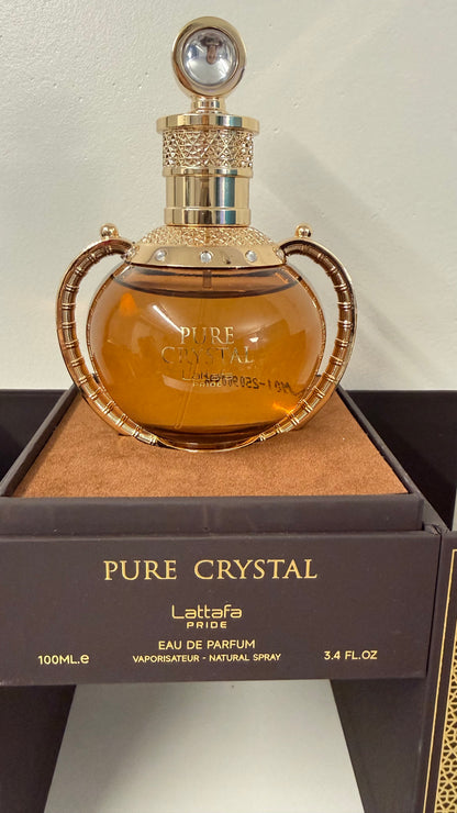 Pure Crystal Eau de Parfum 100ml – Lattafa Pride