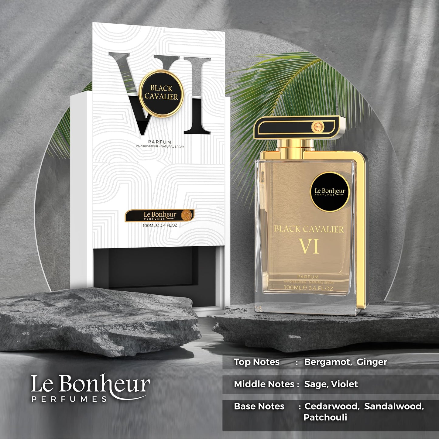 Black Cavalier VI Eau de Parfum 100ml – Le Bonheur Perfumes